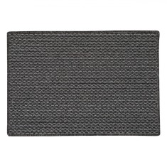 Covoraș Ușă, Model Clasic, Culoare Maro-Gri, Dimensiune 60x40cm, Material PP-Elastan
