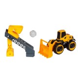 Excavator si lift de santier, cu lumina si sunet, Galben, ATU-088273, Oem