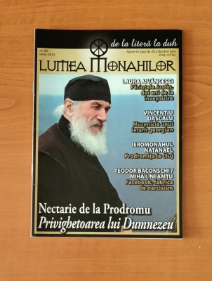 Lumea monahilor (Nr. 96 - iunie 2015) - Nectarie de la Prodromu foto