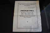 Program Botosani 1 Decembrie 1935 Liga Antirevizionista Romana