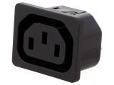 Conector Alimentare AC Soclu Mamă 10A 250V IEC 60320 IP30