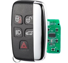 Cheie Auto Completa Programabila 433MHz, cu 5 butoane, cip PCF7945, compatibila Land Rover Discovery, Freelander, Range Rover, Evoque, Jaguar F-Pace,