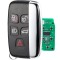 Cheie Auto Completa Programabila 433MHz, cu 5 butoane, cip PCF7945, compatibila Land Rover Discovery, Freelander, Range Rover, Evoque, Jaguar F-Pace,