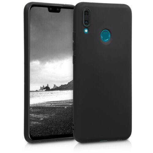 Husa pentru Huawei Y9 (2019), Silicon, Negru, 46533.47