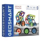 Joc magnetic Geo Smart, Space Truck, Camionul spatial, 42 piese