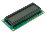 Afișaj LCD alfanumeric FSTN 16x2 gri 80x36x13,5mm