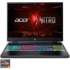 Laptop Gaming Acer Nitro 16 AN16-41 cu procesor AMD Ryzen™ 5 7535HS pana la 4.55 GHz, 16, WUXGA, IPS, 165Hz, 16GB, 1TB SSD, NVIDIA® GeForce RTX™ 4050