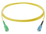 Patch Cord Fibră Optică SC/APC - SC/UPC 2m 9/125um