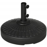 Outsunny Suport Umbrelă Oțel și HDPE, Compatibil cu Diametru 38-48mm, &Oslash;48.5x36 cm | Aosom Romania