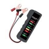 Cumpara ieftin Tester auto 12V verificarea starii bateriei si alternatorului - Negru, Dactylion