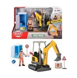 Cumpara ieftin Set de joaca Dickie Toys pentru lucrari drumuri, 15 cm