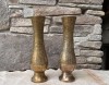 Lot de 2 vaze orientale din alamă India
