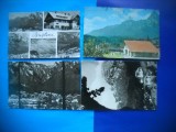 HOPCT LOT NR 160 BUSTENI -JUD PRAHOVA-4 CARTI POSTALE-RPR-CIRCULATE