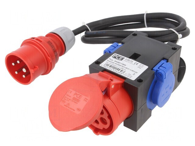 Conector de Alimentare AC Trifazat 16A 400V IP44