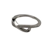 Inel argint 925, infinit mare cu zirconiu m 58