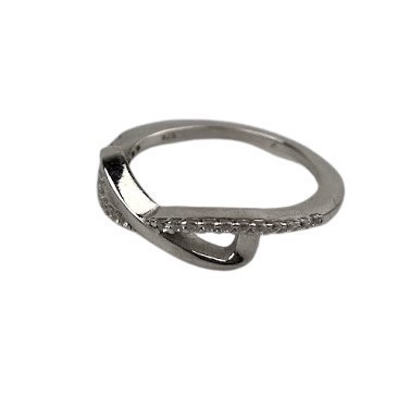 Inel argint 925, infinit mare cu zirconiu m 58