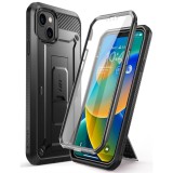 Husa iPhone 13 iPhone 14 Supcase Unicorn Beetle Pro, negru