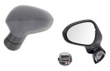 Oglinda exterioara Seat Ibiza (6j), 04.2008-04.2012; Ibiza (6j), 04.2012-, Stanga, reglare electrica; grunduita; incalzita; geam convex; cromat; 5 pi
