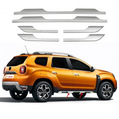 Ornamente inox praguri Dacia Duster II 2018-2023 ® ALM