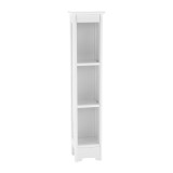 Cumpara ieftin Raft 3 polite din mdf alb Atene 17x17x80 cm