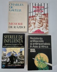 Set carti istorie Patru volume Stalin / Charles de Gaulle / Lloyd C Gardner