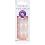 KISS imPRESS The No Glue Mani unghii artificiale autoadeziv 30 buc