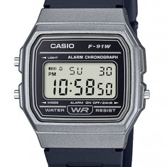 Ceas Barbati, Casio, Collection F F-91WM-1BDF - Marime universala