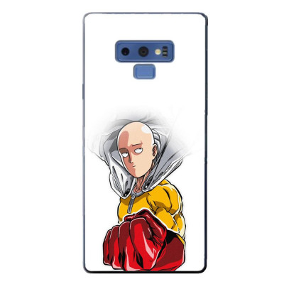 Husa compatibila cu Samsung Galaxy Note 9 Silicon Gel Tpu Model One Punch Man Saitama foto