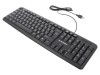 Tastatură USB Neagră RU Layout 1.5m, Gembird