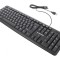 Tastatură USB Neagră RU Layout 1.5m