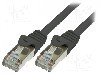 Patch cord Cat 5e, F/UTP, conexiune 1:1, 2m, LOGILINK - CP1053S