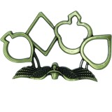 Pumnal tip box, inger al mortii, verde, 1 cm, poker