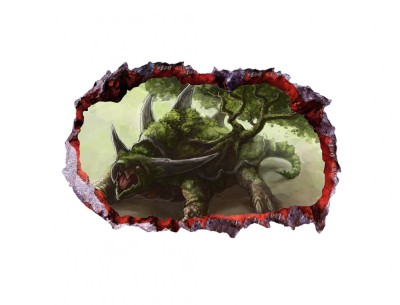 Sticker decorativ cu Dinozauri, 85 cm, 4439ST-1 foto