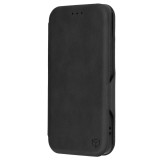 Husa tip carte pentru samsung galaxy s24, techsuit, inchidere magnetica, black