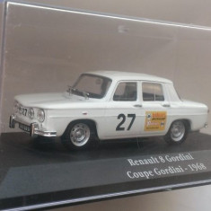 Macheta Renault 8 Gordini (Dacia 1100) 1968 Cup - Atlas Rally 1/43