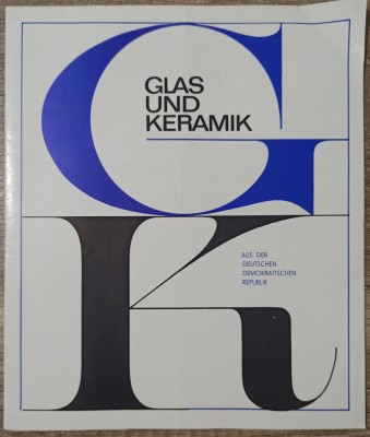Glas und keramik aus der Deutschen Demokratischen Republik foto