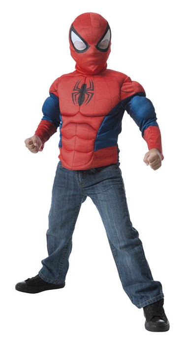 Set Spiderman - Bluza cu muschi si masca