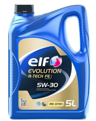 Olej Elf 5W30 5L Evolution R-Tech Fe / C4 / Rn0720 236987 5W30 TECH FE 5L foto