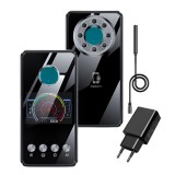 Detector Profesional Anti-Spionaj , Model T2, cu Inteligenta Artificiala, Microfoane Spion si GPS Tracker, Baterie 2000 mAh, 48 ore, Acoperire 15m, Wi
