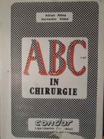 ABC-UL IN CHIRURGIE-ADRIAN ALDEA, HORTENSIU ALDEA-213871