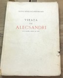 N.CRT Interbelica - Viata lui Alecsandi