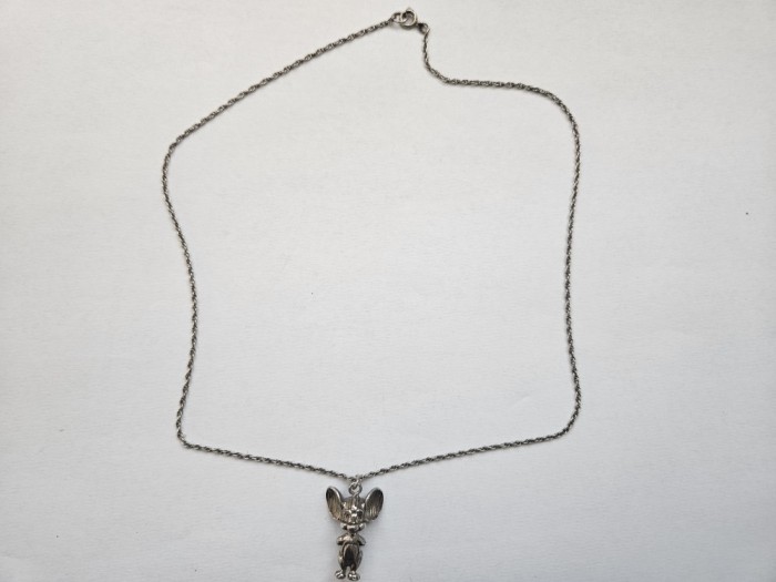 Lant din argint cu pandantiv soricel #3042