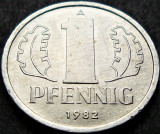 Cumpara ieftin Moneda 1 PFENNIG - RD GERMANA / Germania Democrata, anul 1982 * cod 945, Europa