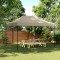 vidaXL Cort de petrecere pliabil Pop-Up, taupe, 410x279x315 cm 4005010