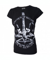 Tricou Dama Darkside: Antichrist foto