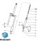 Arc original telescop fata Piaggio Free FL (95-00) - Free PPTT (Delivery) (98-01) 2T 50cc