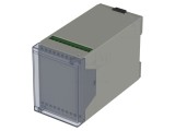 Carcasă DIN gri ABS IP40 109x55x75mm