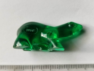 bnk jc Figurine surpriza detergent Bonux - urs verde foto