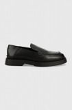 Vagabond Shoemakers mocasini de piele Mike barbati, culoarea negru