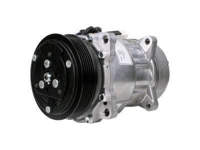Compresor aer conditionat Citroen Berlingo, 1996-2002, motorizare 1.8 D/1.9 D/2.0 HDI, diesel si 1.8, benzina, rola curea 119 mm, 6 caneluri, tip San foto